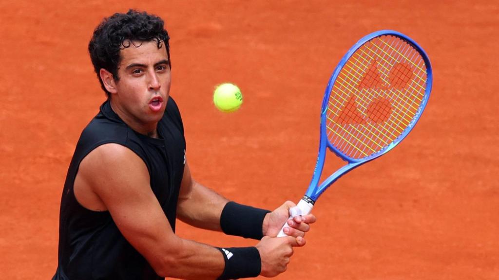 Jaume Munar durante el partido ante Arthur Fils.