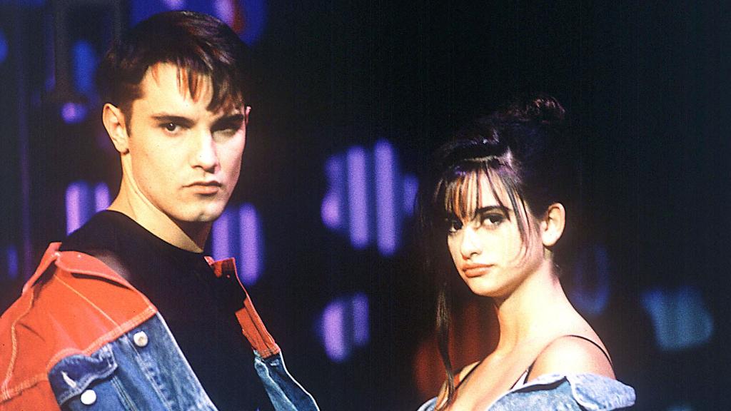 Jesús Vázquez en 'Quinta Marcha' junto a Penélope Cruz.