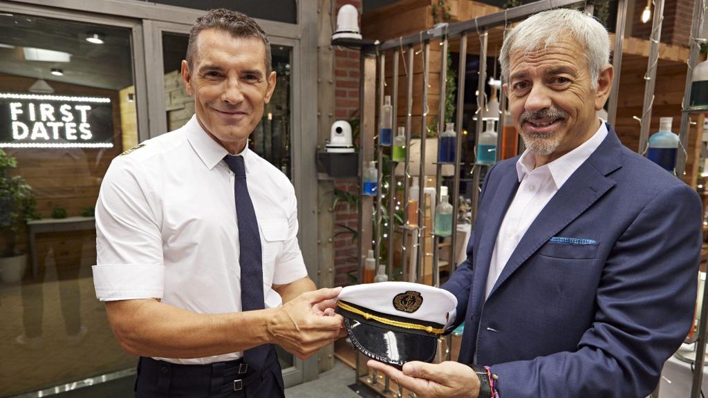 Jesús Vázquez en el crucero de First Dates.