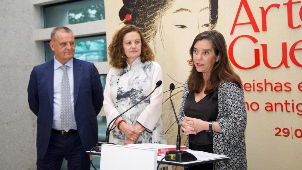 Presentación de 'Arte e guerra. Geishas e samuráis no antigo Xapón' en la Luis Seoane.