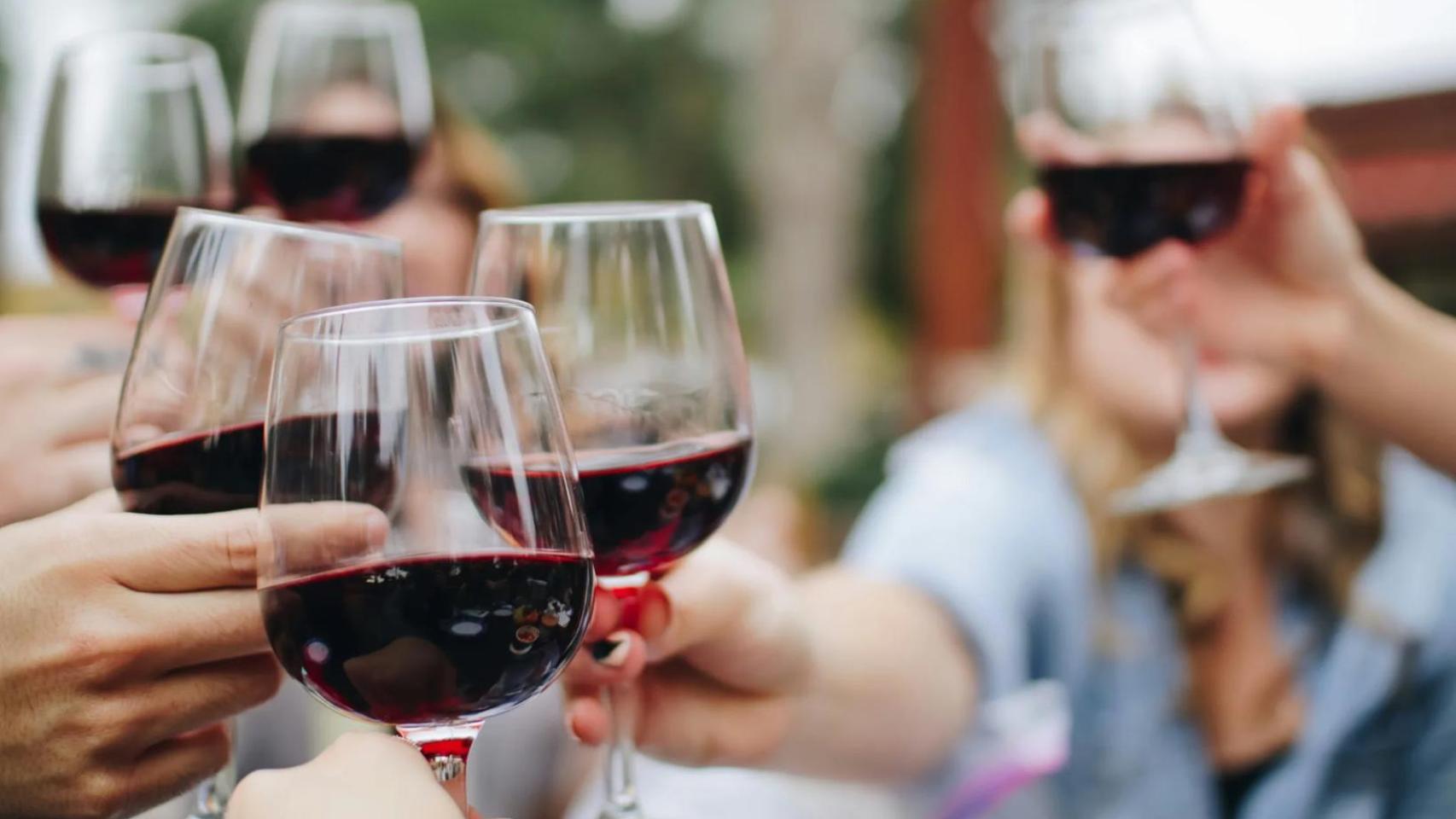 Copas de garnacha.
