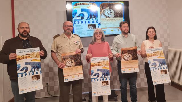 Presentación de la gala Federación Espigas con motivo de sus 25 años