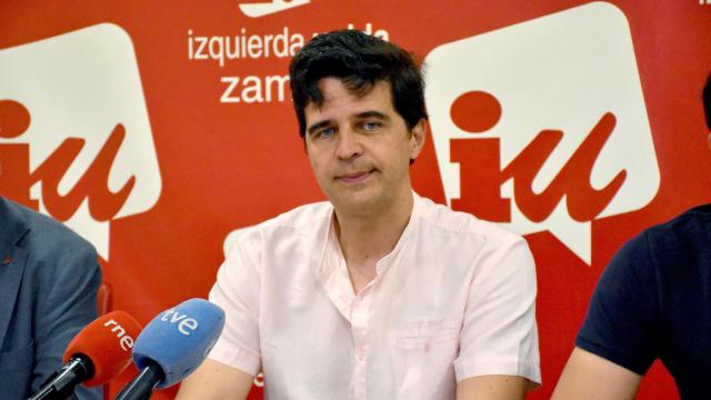 Juan Gascón, coordinador de Izquierda Unida Castilla y León
