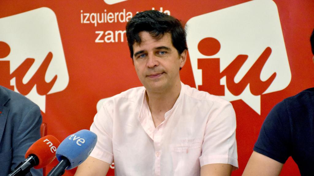 Juan Gascón, coordinador de Izquierda Unida Castilla y León
