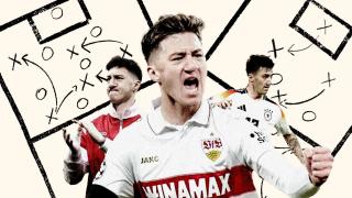 Angelo Stiller, en un fotmontaje