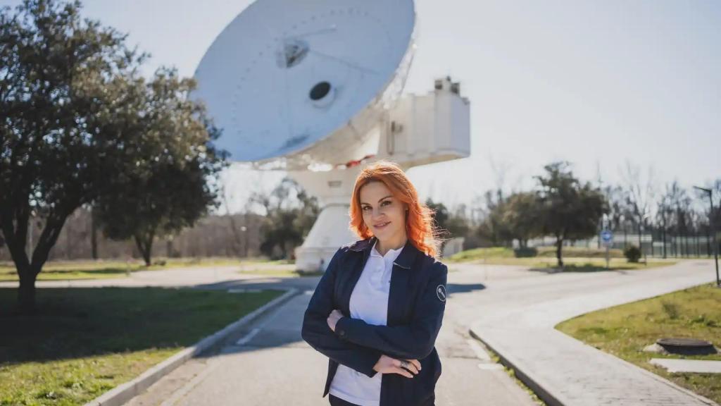 Sara García, la única astronauta española de la última promoción de la Agencia Espacial Europea.