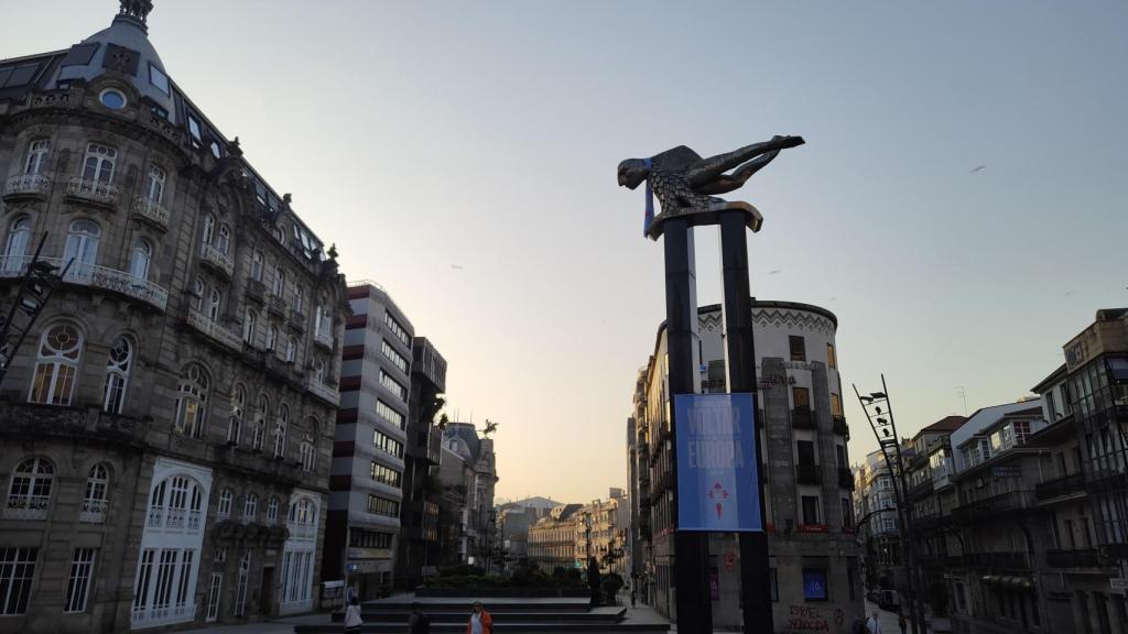 Imagen de archivo de Porta do Sol, en Vigo.