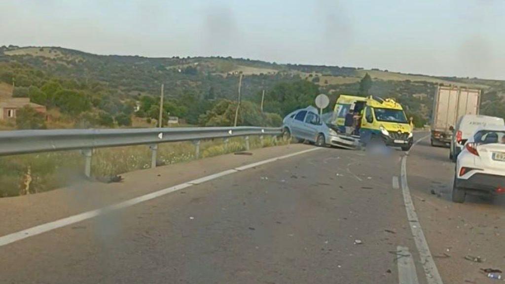 Accidente mortal en Menasalbas (Toledo).