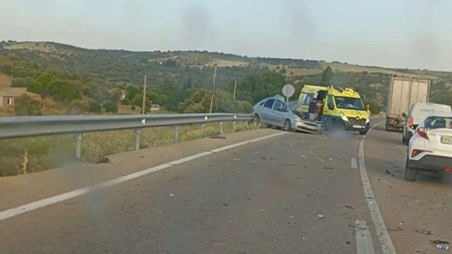 Accidente mortal en Menasalbas (Toledo).