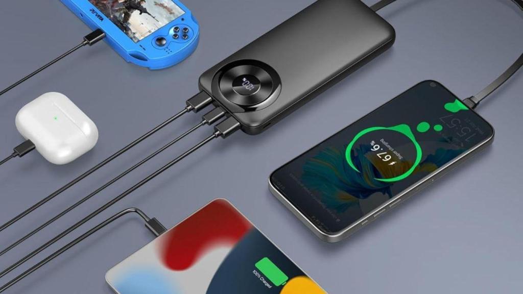 Amazon desploma el precio y rebaja a menos de 20€. (antes 130) la batería externa más completa para el verano