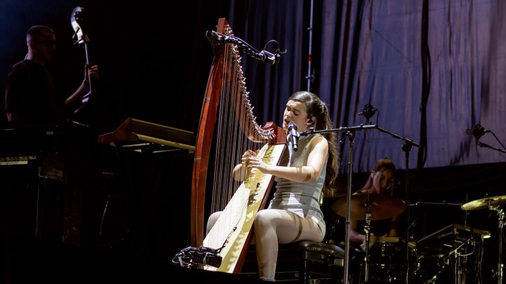 Amaia en su concierto ayer en Tomavistas. Foto: Adrian YR.