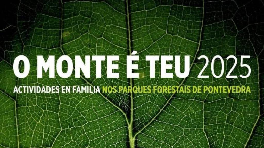 Programa de actividades 'O monte é teu'.
