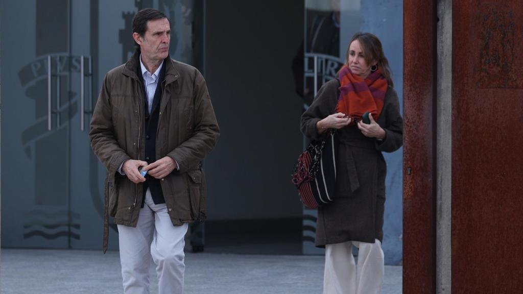 El hijo de Ruiz-Mateos, Zoilo Ruiz-Mateos sale de un juicio por 'Nueva Rumasa' en enero de 2024.