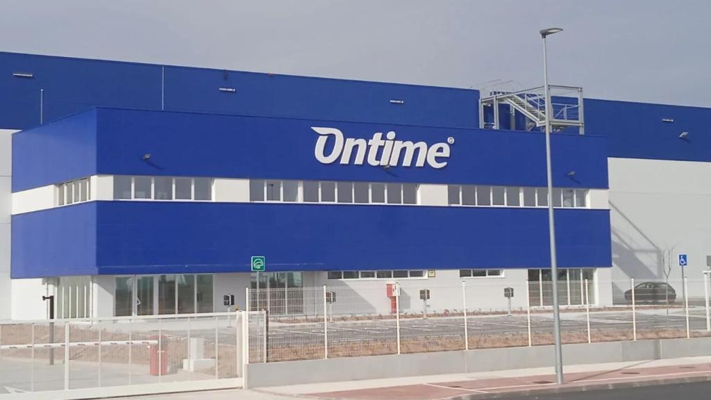 Plataforma de Ontime en Noblejas (Toledo).