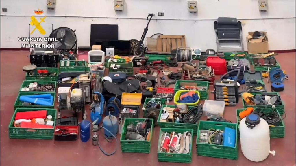 Objetos localizados.