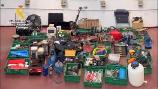 Objetos localizados.