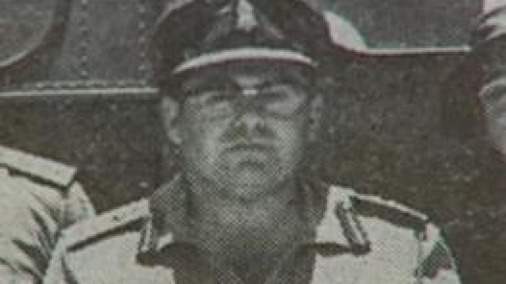 El psiquiatra y coronel Aubrey Levin durante su juventud.