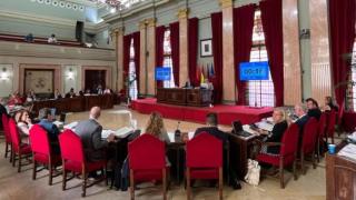 El Pleno del Ayuntamiento de Murcia.