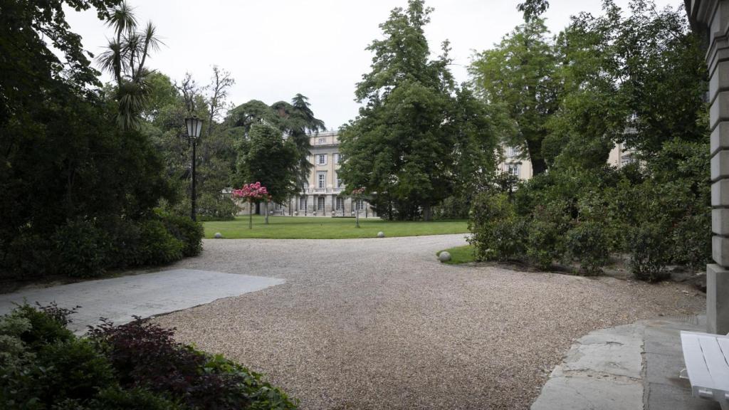Los jardines del palacio de Liria, en Madrid, fueron diseñados por Ventura Rodríguez.