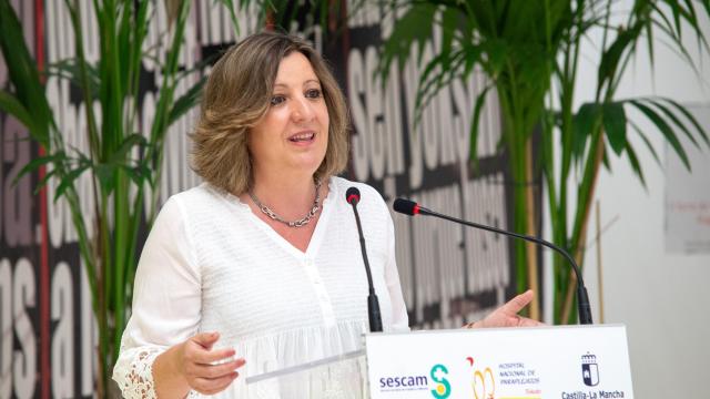 Patricia Franco, consejera de Economía, Empresas y Empleo de Castilla-La Mancha. Foto: JCCM.
