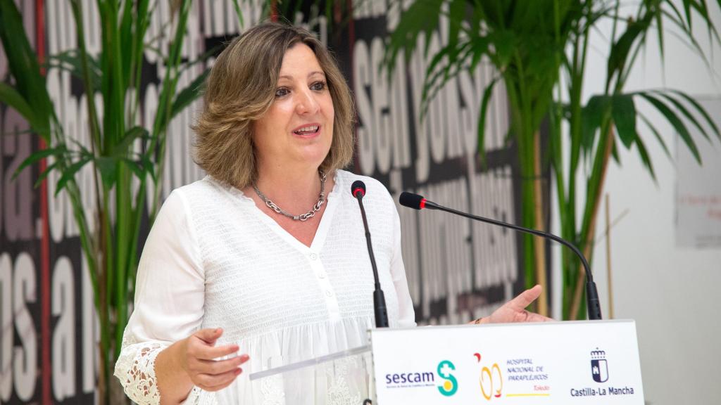 Patricia Franco, consejera de Economía, Empresas y Empleo de Castilla-La Mancha. Foto: JCCM.