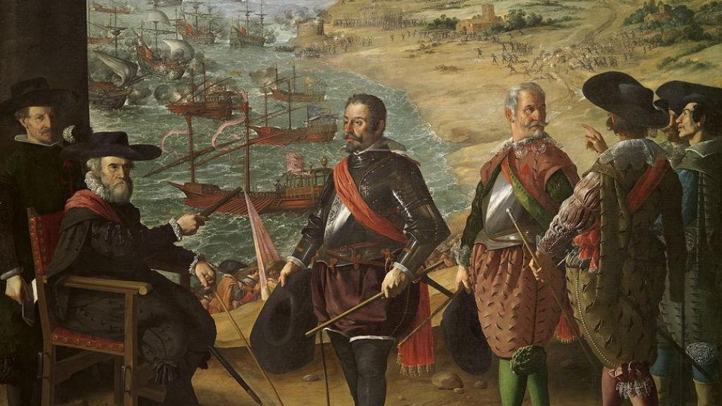 'Defensa de Cádiz contra los ingleses' (Francisco de Zurbarán,1634). Foto: Museo del Prado / Wikimedia Commons