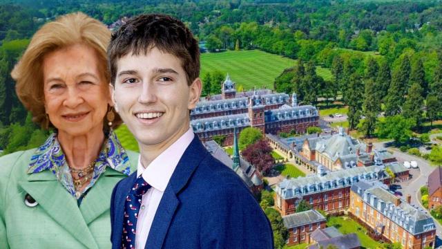 Arístides de Grecia, sobrino nieto de la reina Sofía, estudia en el Welington College, a unos 56 kilómetros de Londres.