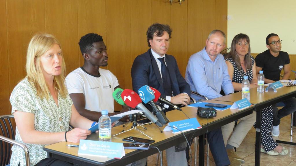 Rueda de prensa del San Juan de Dios de León este viernes para anunciar el cierre de Chalé del Pozo