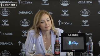 Marían Mouriño en rueda de prensa.