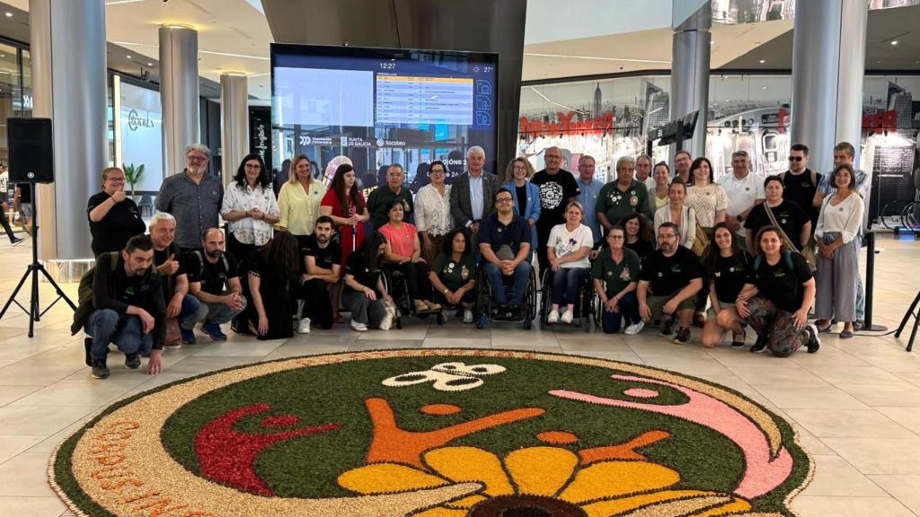 Vigo acoge la presentación del logotipo inclusivo del Corpus Christi de Ponteareas