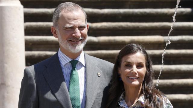 Felipe VI y Letizia, en Cáceres el pasado 28 de mayo de 2025.
