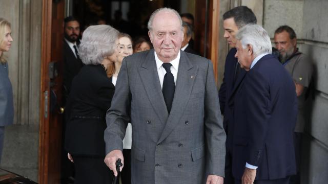 El rey emérito Juan Carlos I.