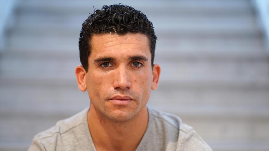 Jaime Lorente durante la entrevista con EL ESPAÑOL.