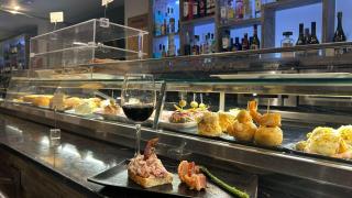 Uno de los participantes en 'GastroGarnacha', este viernes.