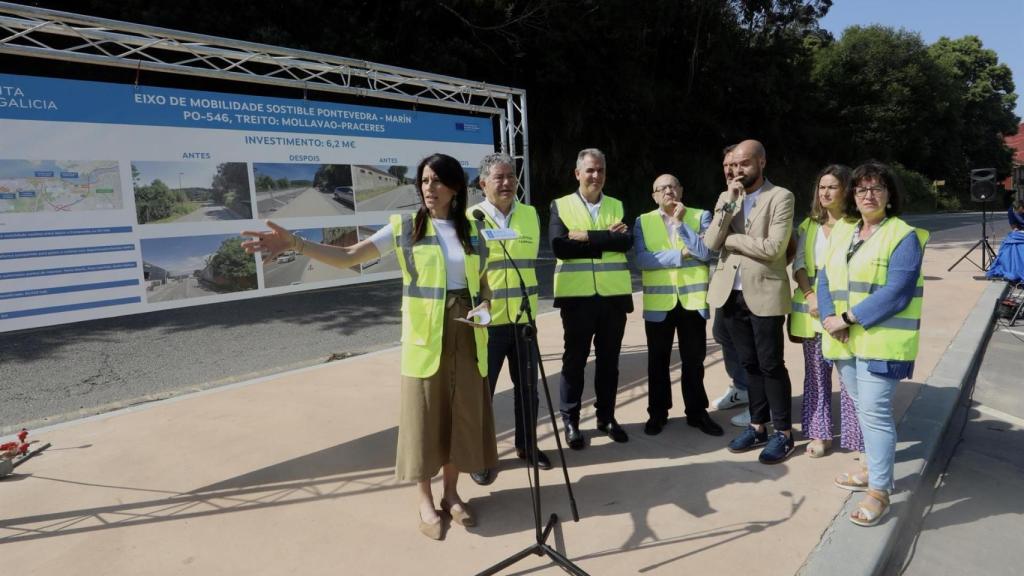 La senda peatonal que conecta Pontevedra con Marín estará finalizada en diez meses