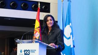 Al Nowais tras ganar las elecciones a la secretaria general de ONU Turismo.