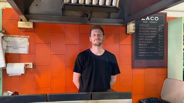 Iván, en su bar.