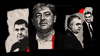 I-D: Arnaldo Otegi, Antxon Alonso, Koldo García y Pedro Sánchez.