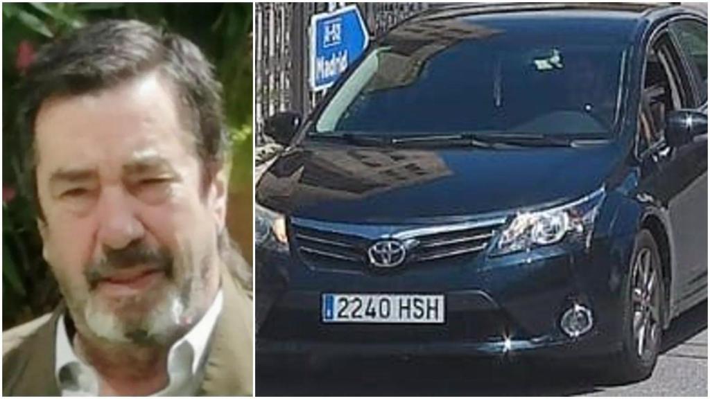 Juan Más Mercade y su coche