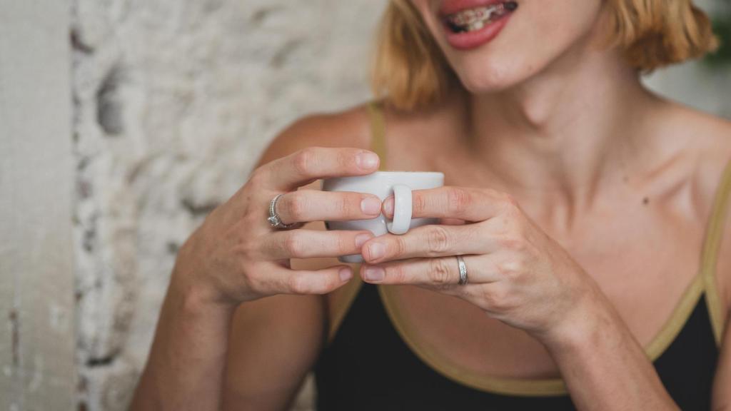 Samantha Hudson durante la entrevista con EL ESPAÑOL.