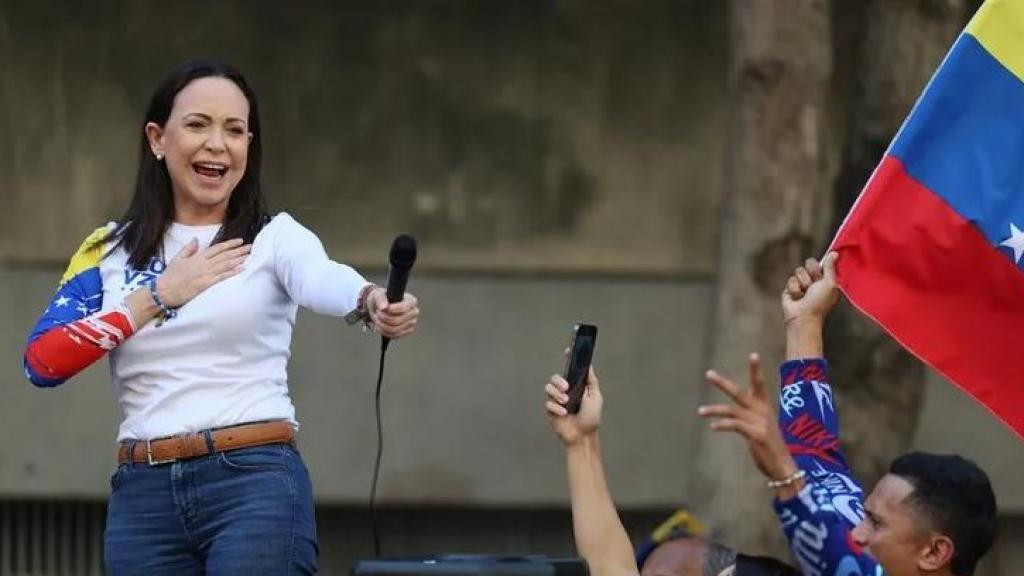 María Corina Machado, en una imagen de archivo.