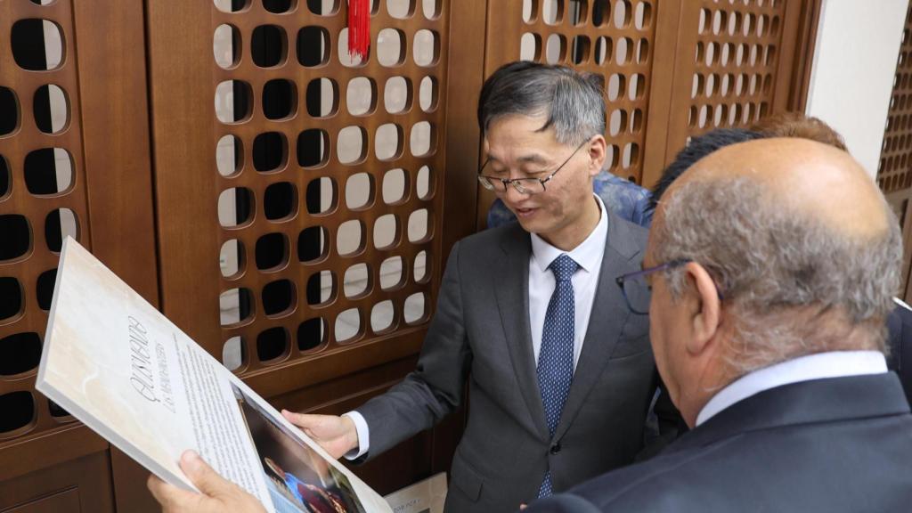 I Foro China-Toledo celebrado en la embajada del país asiático en España.