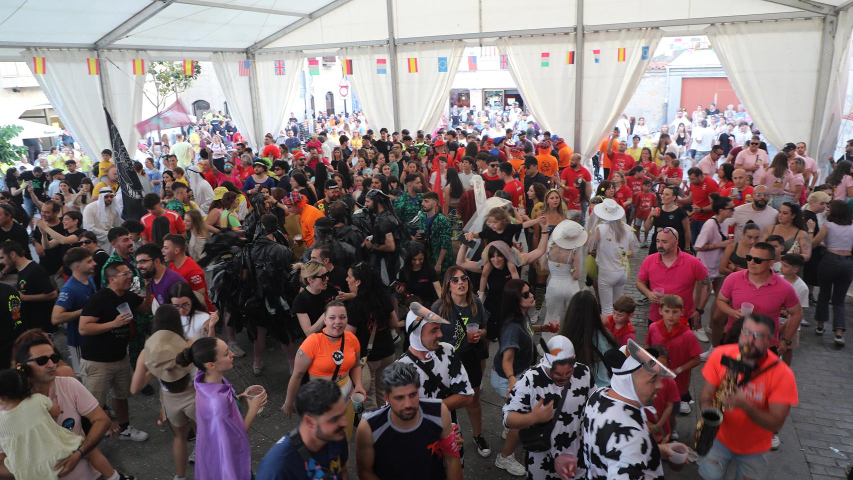 Imagen de Villamayor en sus fiestas en honor a la Virgen de los Remedios en 2025.