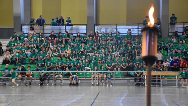 La Cistérniga recauda más de 1.600 euros en su antorcha solidaria en favor de los afectados por la leucadistrofia