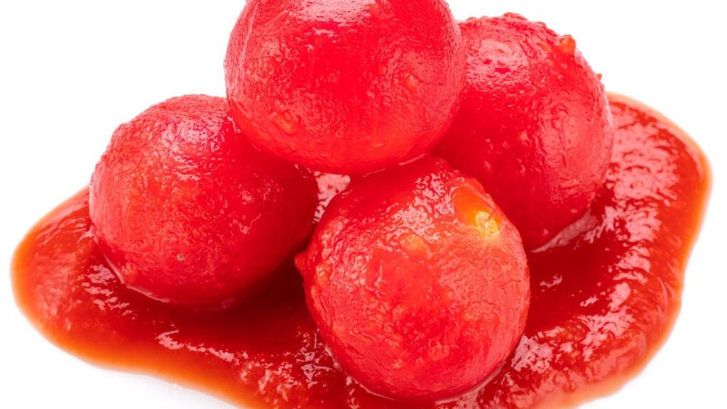 Tomates cherry pelados