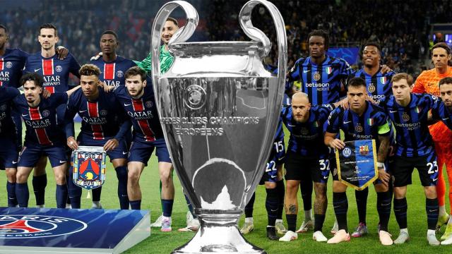 PSG e Inter de Milan, finalistas de la Champions League