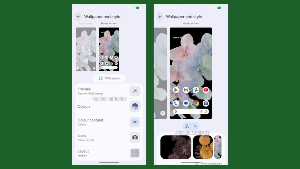Nueva opción para descubrir temas en Google Pixel