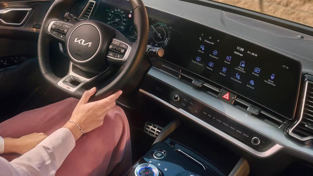 Pantallas en el Kia Sportage 2025