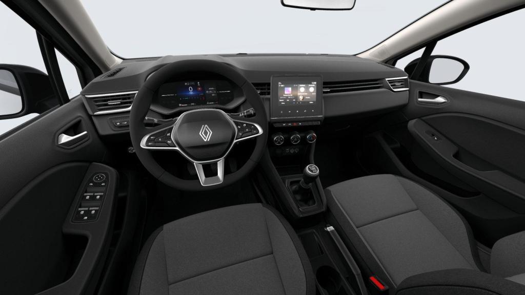 Hasta los coches más baratos vendidos en España, como el Renault Clio, vienen con pantallas