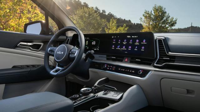 Interior del Kia Sportage 2025